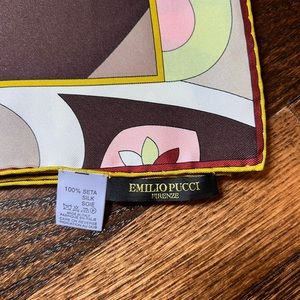 Emilio Pucci silk scarf. Almost new